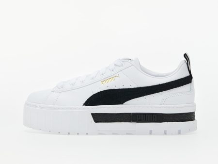 Puma Mayze Leather Wn's Puma White-Puma Black