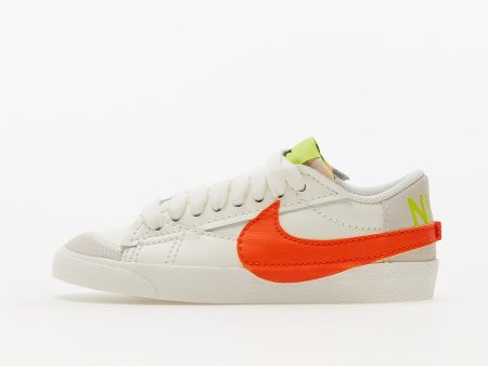 Nike W Blazer Low '77 Jumbo Sail/ Rush Orange-Barley-Atomic Green