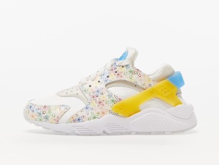 Nike Wmns Air Huarache Sail/ University Blue-Vivid Sulfur