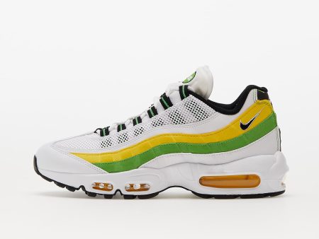 Nike Air Max 95 Essential White/ Black-Green Apple-Tour Yellow