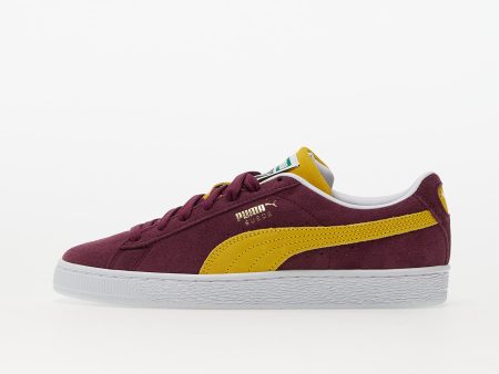 Puma Suede Classic XXI Grape Wine-Dandelion-Puma White