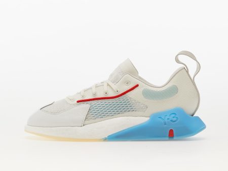 Y-3 Orisan Core White/ Bright Cyan/ Red