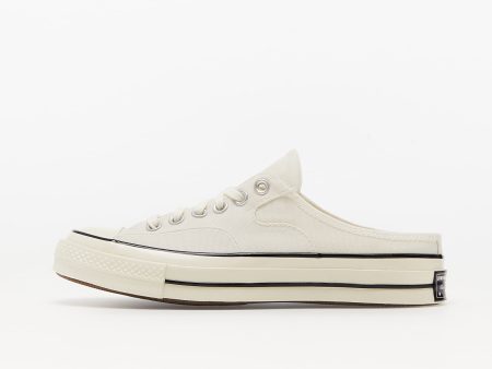 Converse Chuck 70 Mule Recycled Canvas Egret/ Egret/ Black