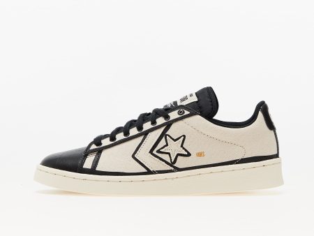 Converse x Joshua Vides Pro Leather Natural Ivory/ Black/ White