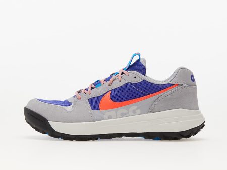 Nike ACG Lowcate Wolf Grey/ Bright Crimson-Indigo Burst