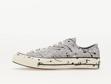 Converse Chuck 70 Paint Splatter Ash Stone/ Black/ White