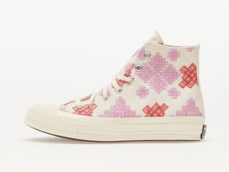 Converse Chuck 70 Egret/ Beyond Pink/ Soft Red