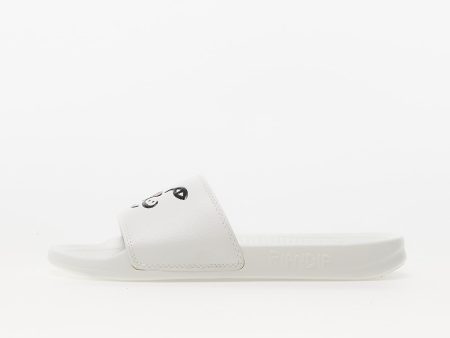 RIPNDIP Lord Nermal Face Slides White