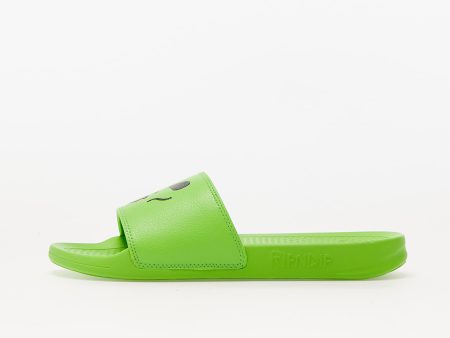 RIPNDIP Lord Alien Face Slides Green