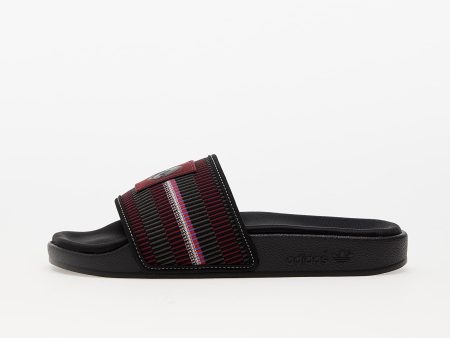 adidas Adilette Patchwork Core Black/ Purple/ Shadow Olive