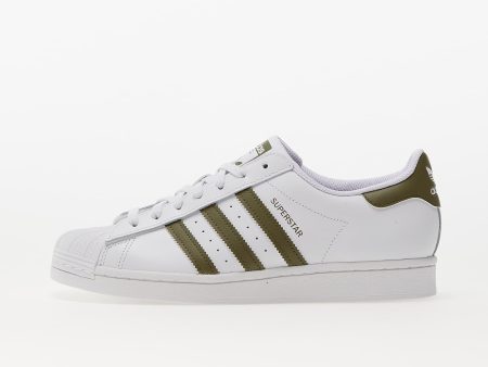 adidas Superstar Ftw White/ Focus Olive/ Ftw White