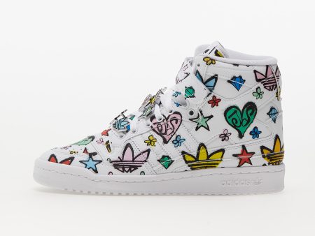 adidas x Jeremy Scott Forum 84 Hi Mono Ftw White/ Ftw White/ Core Black
