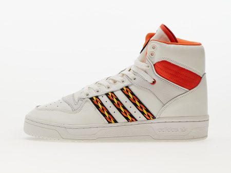 adidas Rivalry Hi Cloud White/ Semi Orange/ Crystal White