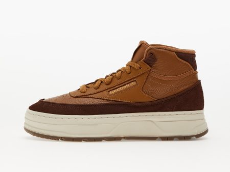 Reebok Club C Geo Mid Wild Brown/ Brown/ True Beige
