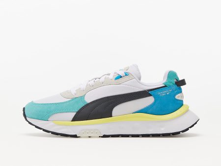 Puma Wild Rider Rollin' Elektro Aqua-Puma White