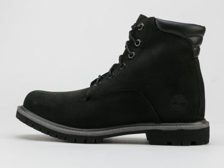 Timberland Waterville 6 Inch Waterproof Boot Black Nubuck