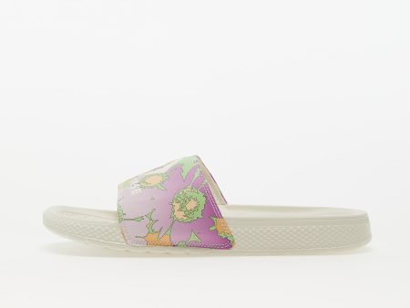 Converse All Star Slide Summer Florals Egret/ Cyber Mango/ Beyond Pink