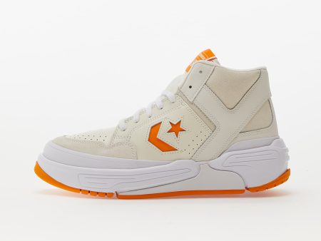 Converse Weapon CX Leather & Suede Egret/ Sun Ray/ White