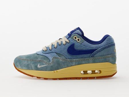 Nike Air Max 1 Premium Mineral Slate/ Deep Royal Blue-Lemon Wash