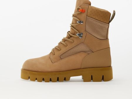 HERON PRESTON Military Boots Beige