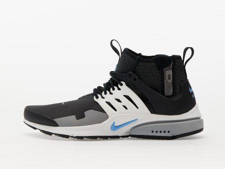Nike Air Presto Mid Utility Anthracite/ University Blue-Summit White