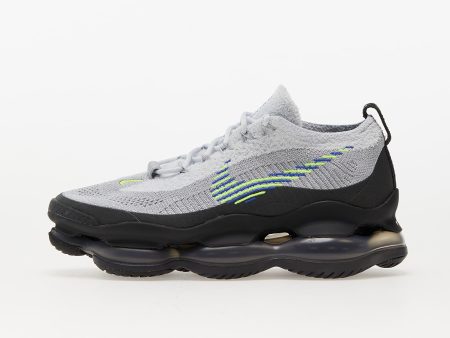 Nike Air Max Scorpion Flyknit Wolf Grey/ Volt-Wolf Grey-Dk Smoke Grey