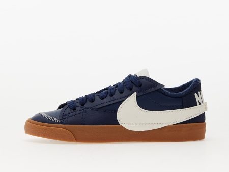 Nike Blazer Low '77 Jumbo Midnight Navy/ Sail-Gum Med Brown