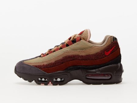 Nike W Air Max 95 Brown Basalt/ University Red-Oxen Brown