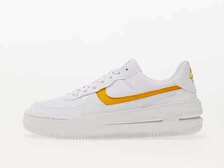 Nike W Air Force 1 PLT.AF.ORM White/ Yellow Ochre-Summit White-White