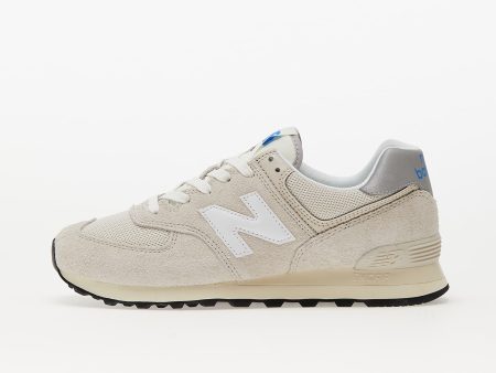 New Balance 574 Alloy/ White