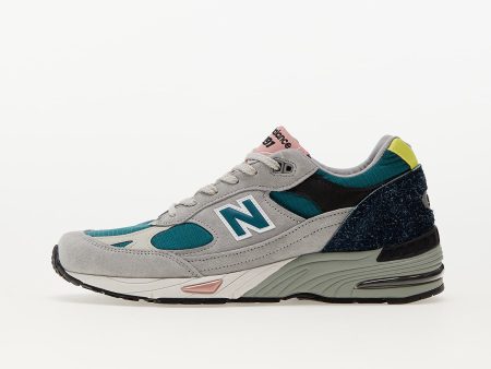 New Balance 991 Grey/ Teal