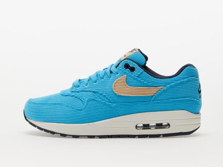 Nike Air Max 1 Premium Baltic Blue/ Sesame-Gridiron-Sail