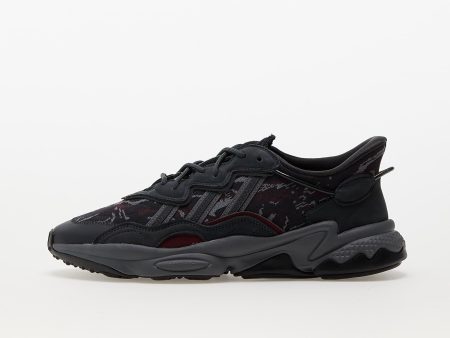 adidas Ozweego Carbon/ Carbon/ Shadow Red