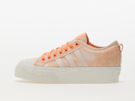 adidas Nizza Platform W Bliss Orange/ Bliss Orange/ Off White