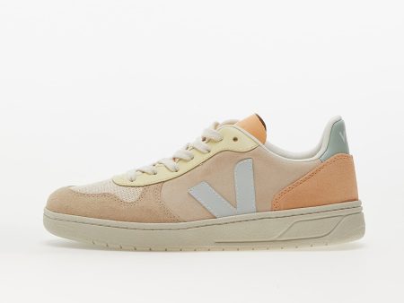 Veja V-10 Suede Sable/ Menthol Multico