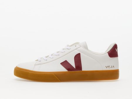 Veja Campo Chromefree Leather Extra-White/ Marsala/ Natural