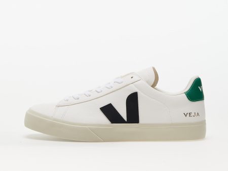 Veja Campo Chromefreee Leather Extra-White/ Black/ Emeraude