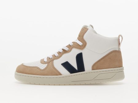 Veja V-15 Chromefree Leather Extra-White/ Nautico/ Sahara