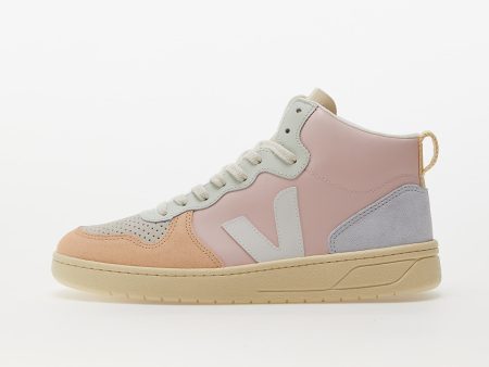 Veja V-15 Leather W Petale/ White/ Multico