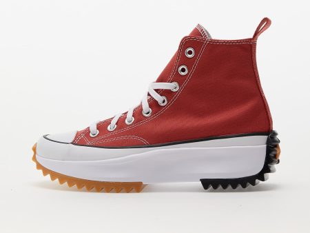 Converse Run Star Hike Platform Seasonal Color Rhubarb Pie/ White/ Black