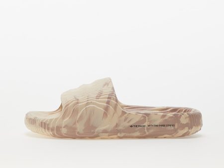 adidas Adilette 22 Sand Strata/ Wonder Taupe/ Core Black