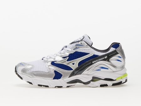 Mizuno Wave Rider 10 White/ Silver/ Surf the Web
