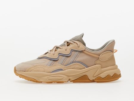 adidas Ozweego St Pale Nude/ Light Brown/ Solar Red