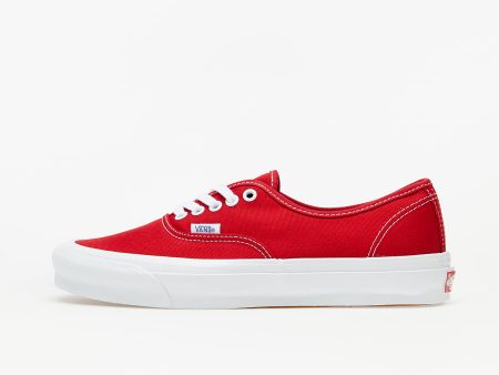 Vans Vault OG Authentic LX (Canvas) Red/ True White