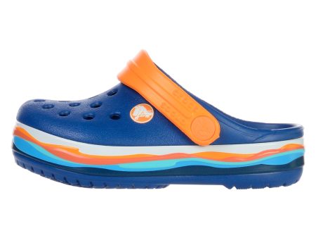 Slapi CROCS pentru copii CROCBAND WAVY BAND CLOG K - 2056974GX
