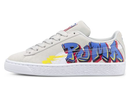 Pantofi sport PUMA pentru copii SUEDE STREET ART JR - 38088902