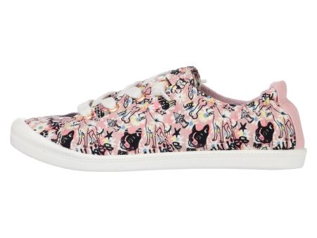 Tenisi SKECHERS pentru femei BEACH BINGO - TREAT WALKIES - 113564BLSH