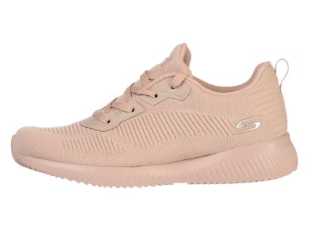 Pantofi sport SKECHERS pentru femei BOBS SQUAD - TOUGH TALK - 32504PNK