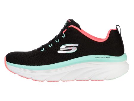Pantofi sport SKECHERS pentru femei DLUX WALKER-FRESH F - 149368BKMN