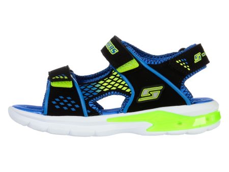 Sandale SKECHERS pentru copii E-II SANDAL- BEACH GLOWER - 90558LBBLM